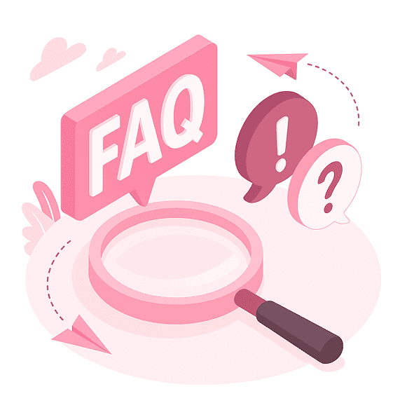 Illustration of a person with a question mark