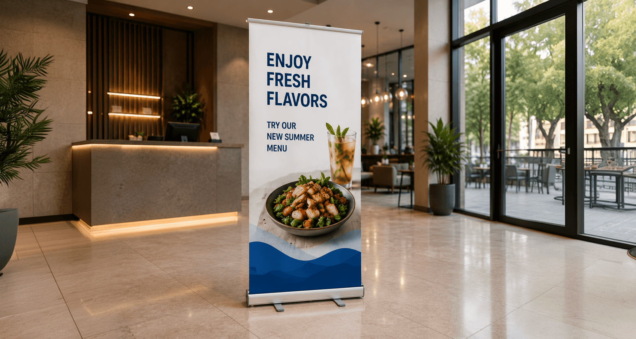 Freestanding Displays