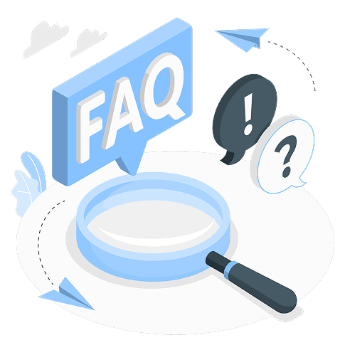 Illustration of a person with a question mark
