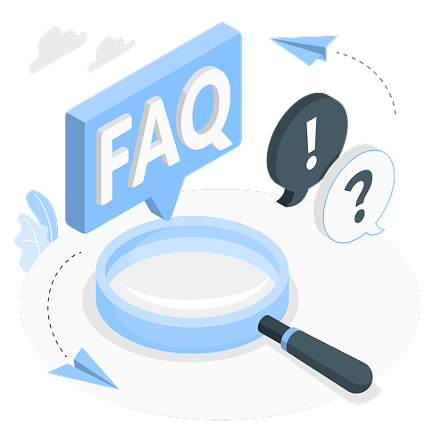 Illustration of a person with a question mark