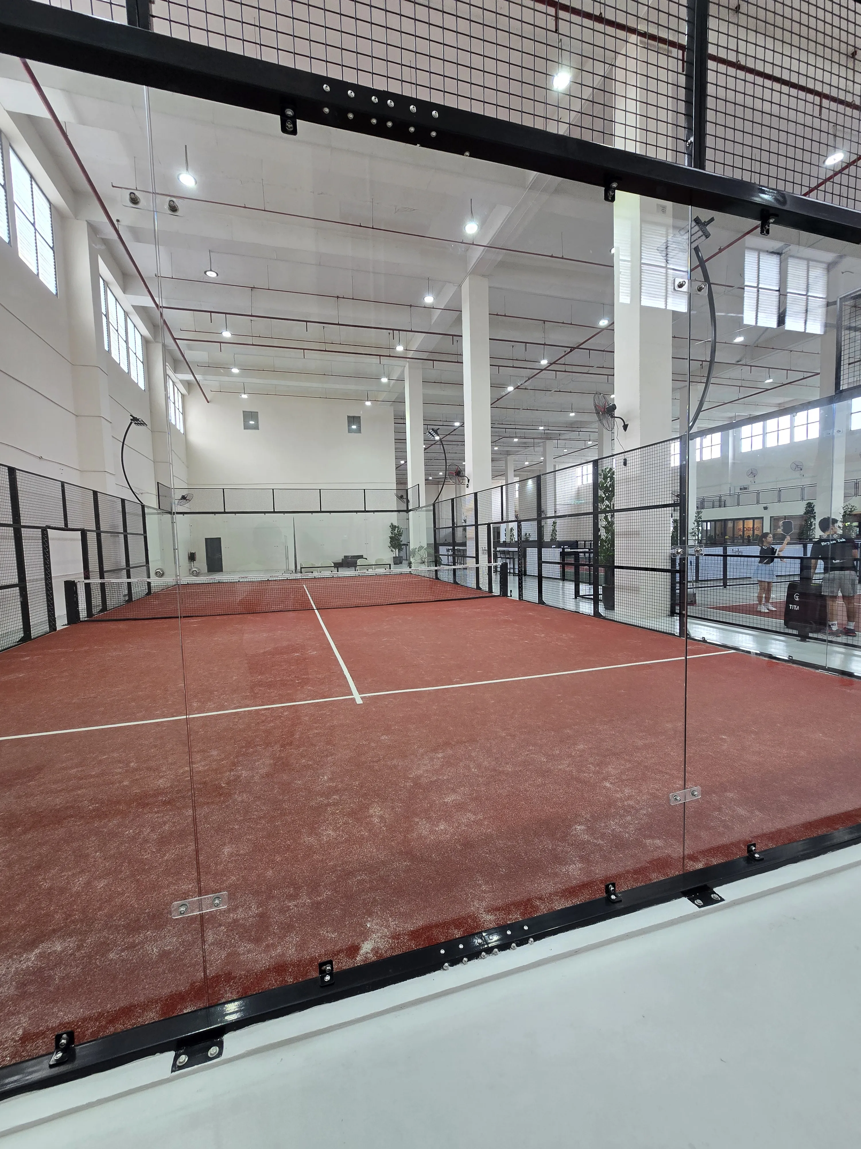 Padel Court Left Side Glass Panel 5
