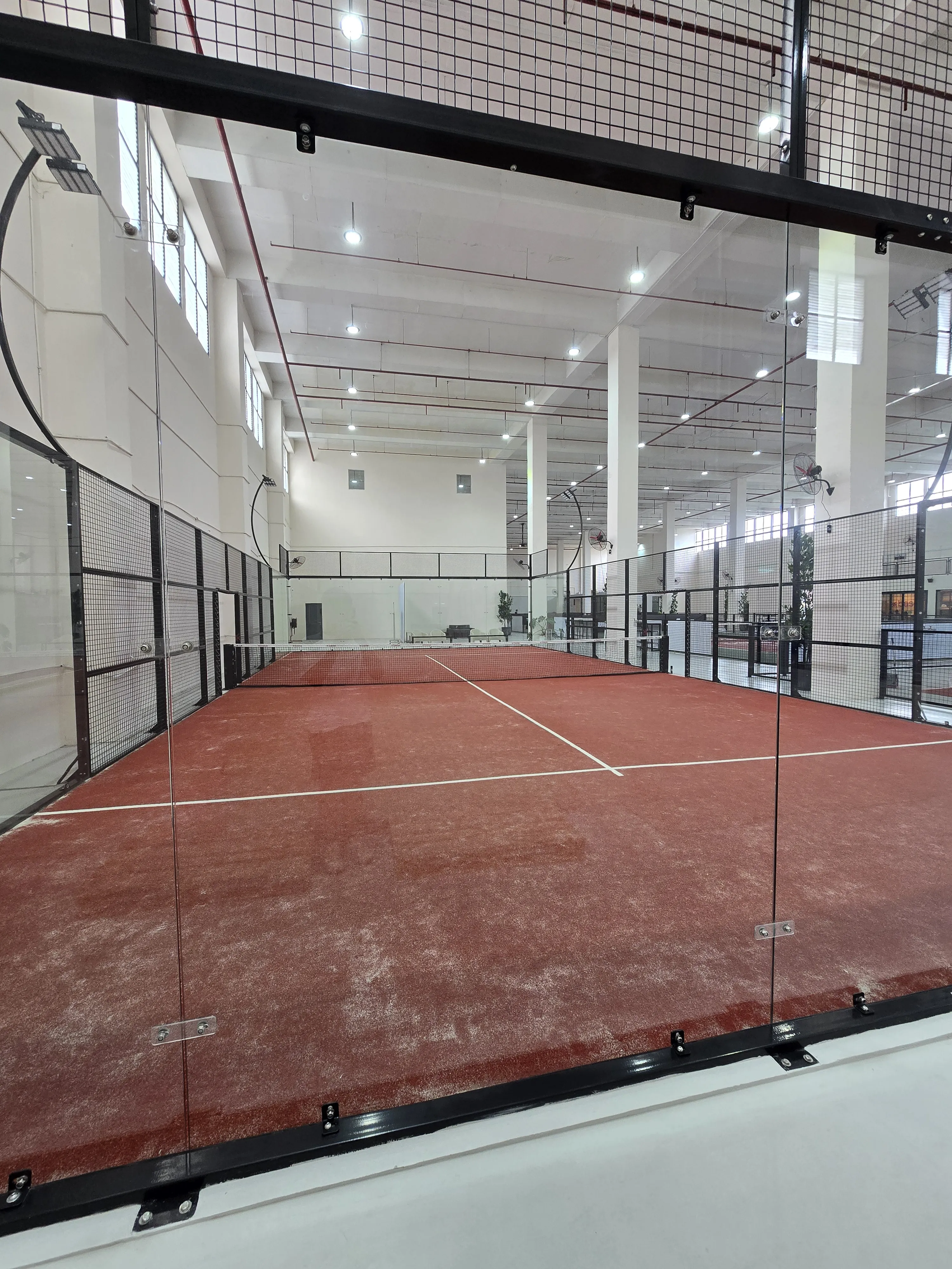 Padel Court Left Side Glass Panel 6