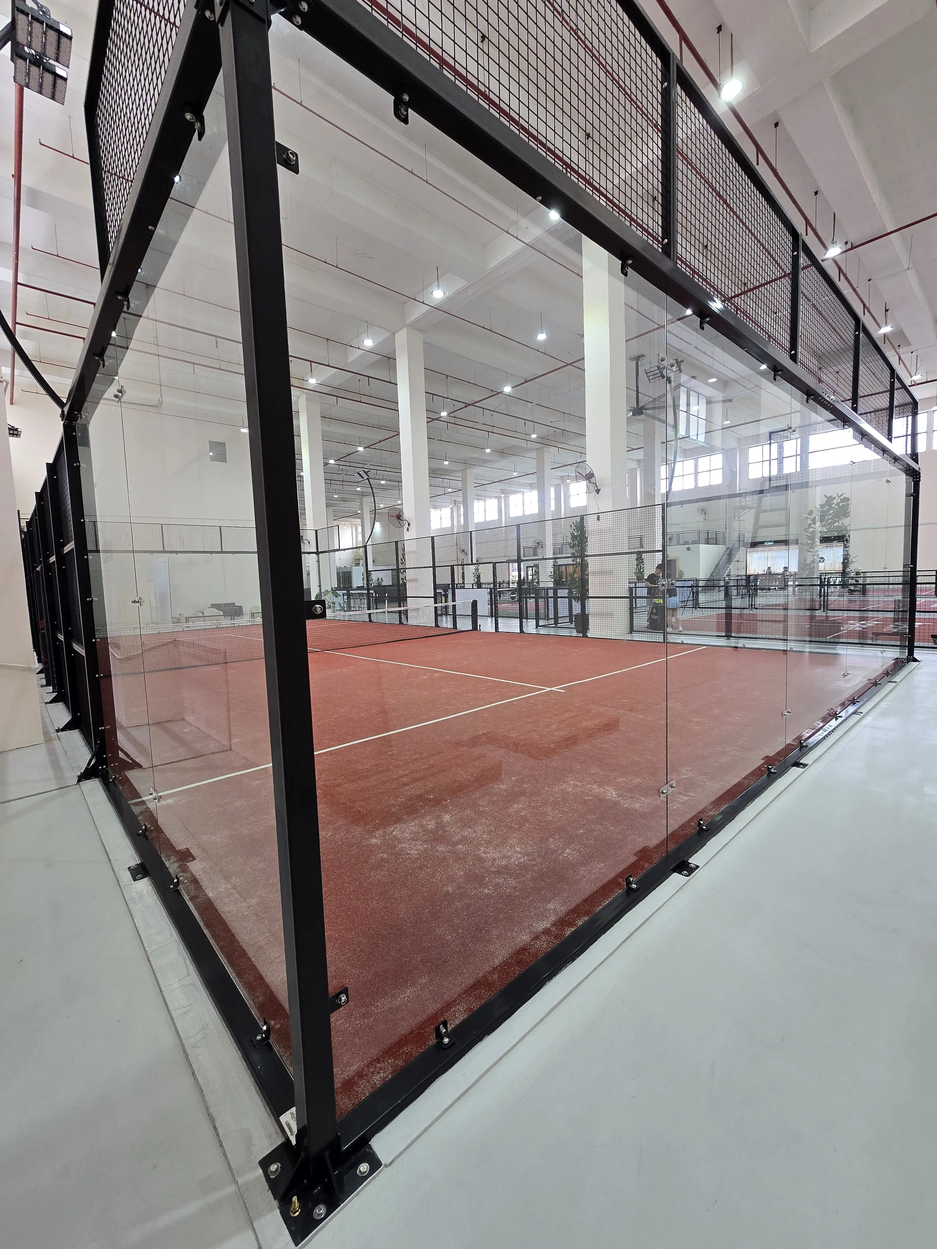 Padel Court Left Side Glass Panel 2
