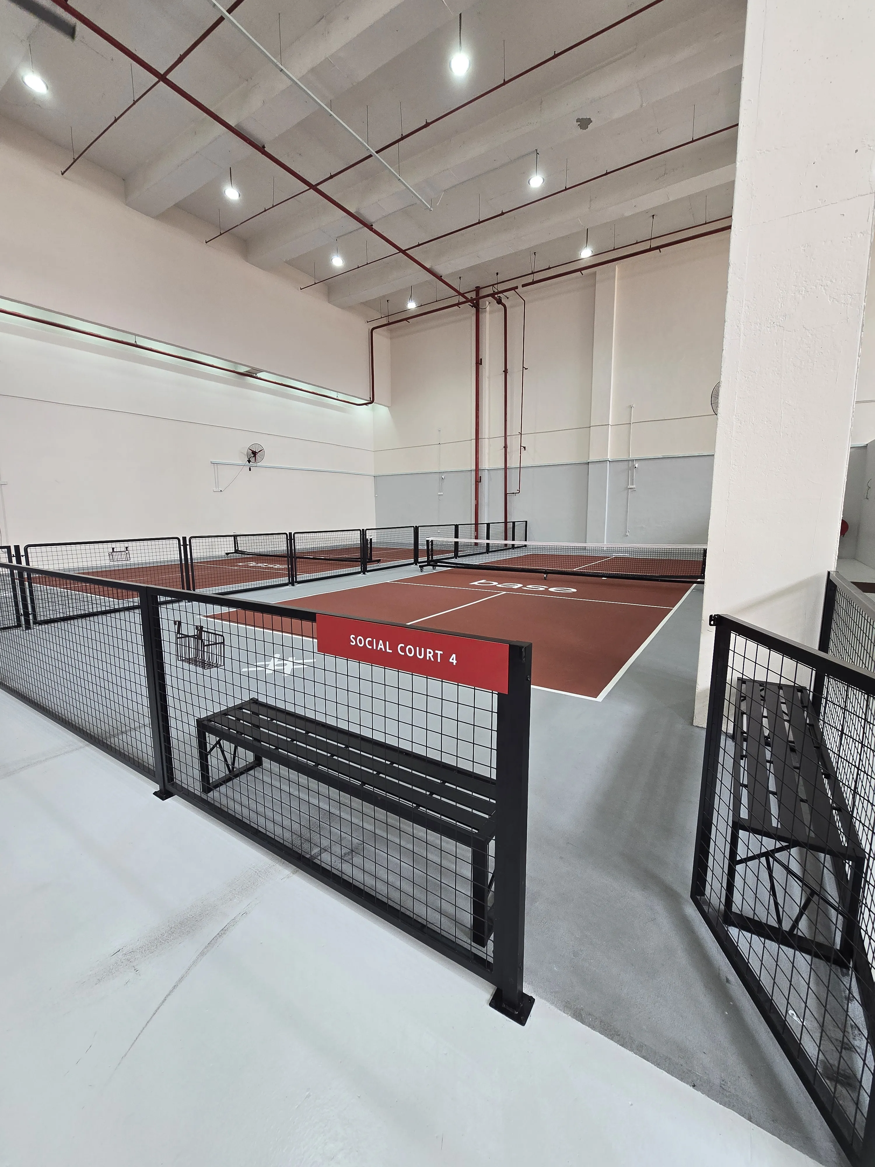 Social Court 4 Mid Fence